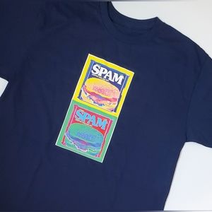 Spam Pop Art Adult Unisex Graphic Short Sleeve T-Shirt Size Medium